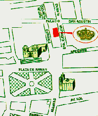 Location of Emperador Plaza Hotel (map)